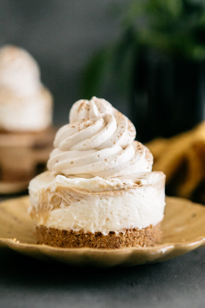 No-Bake Espresso Swirl Cheesecake