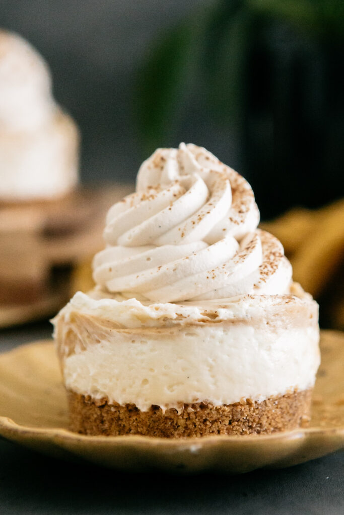 No-Bake Espresso Swirl Cheesecake