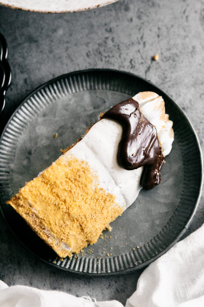 Toasted S'mores Layer Cake