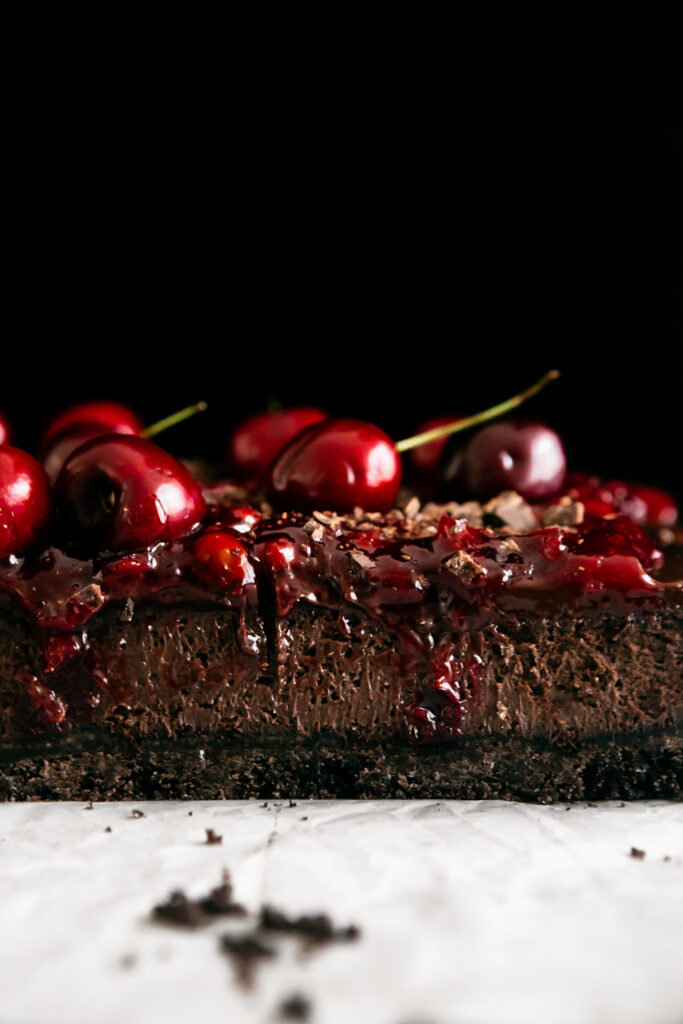 Black Forrest Cheesecake Bars 