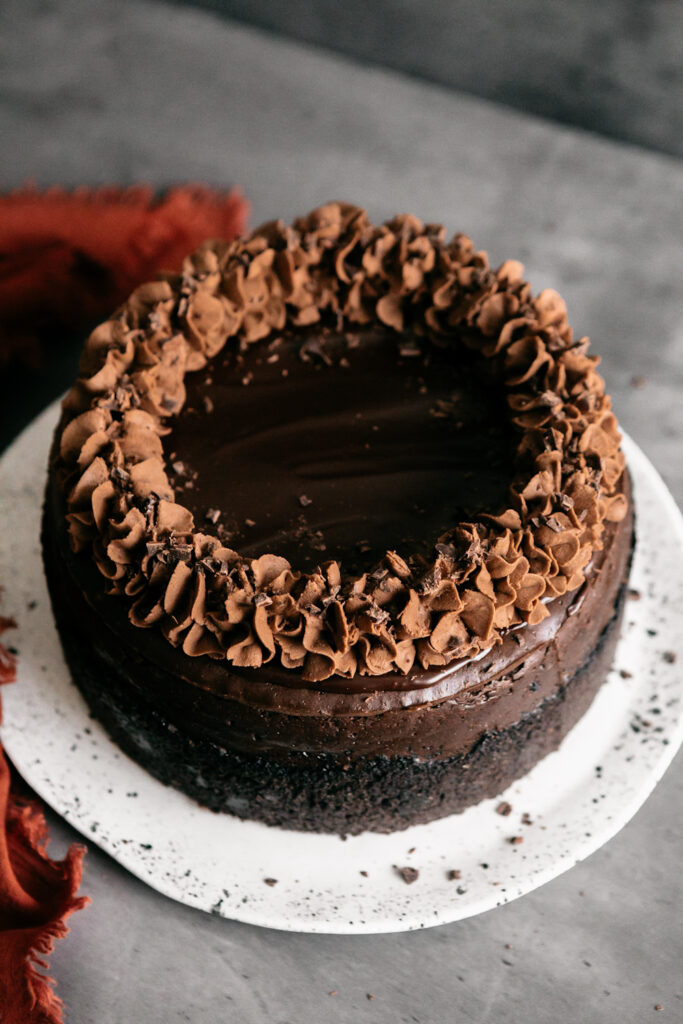 Triple Chocolate Cheesecake