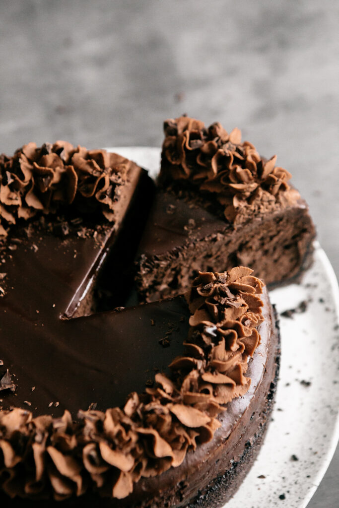 Triple Chocolate Cheesecake