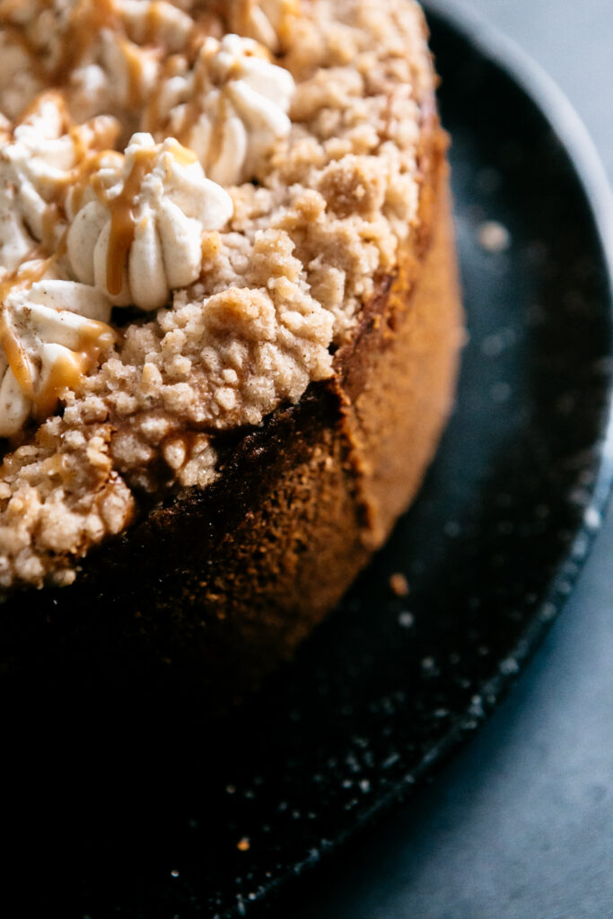 Pumpkin Crumble Cheesecake