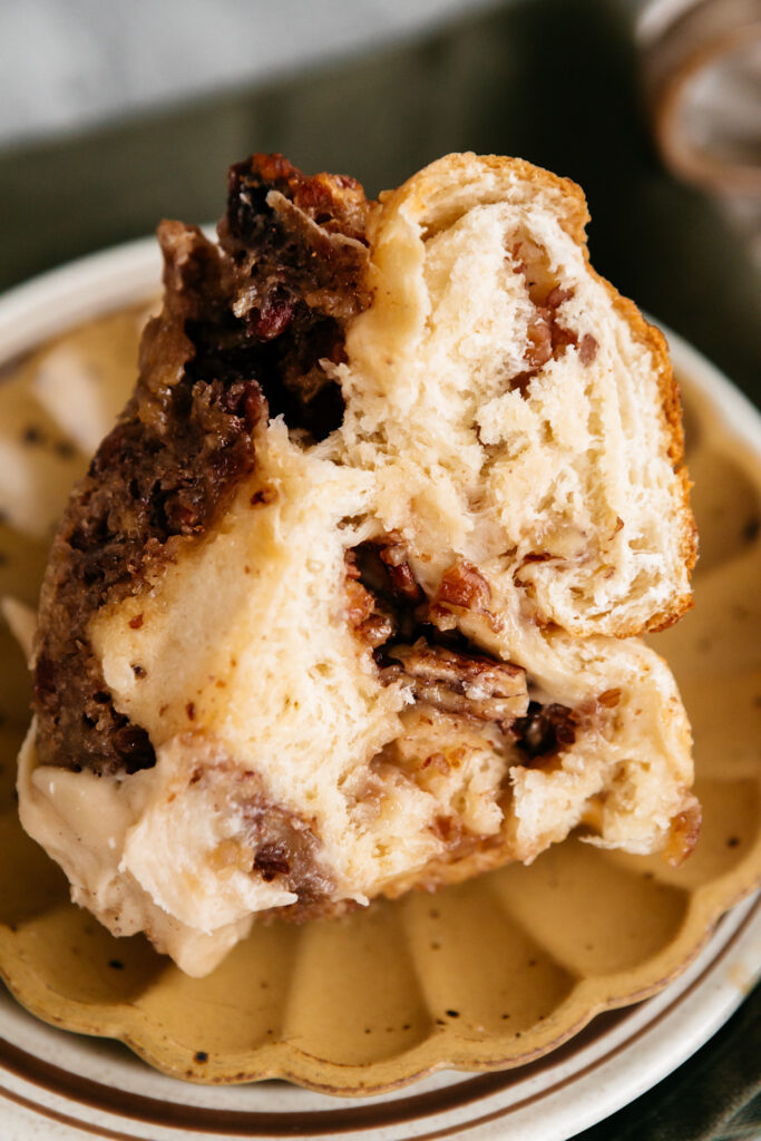 Pecan Pie Stuffed Monkey Bread