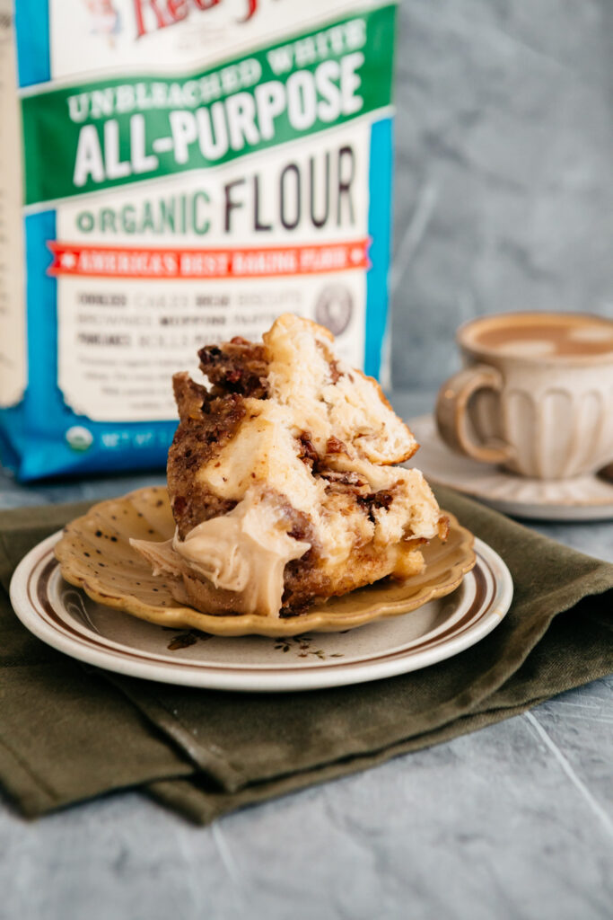 Pecan Pie Stuffed Monkey Bread