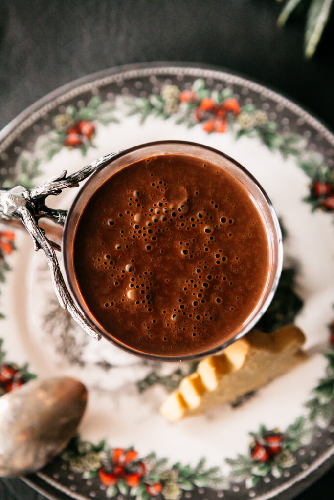 Peppermint French Hot Chocolate