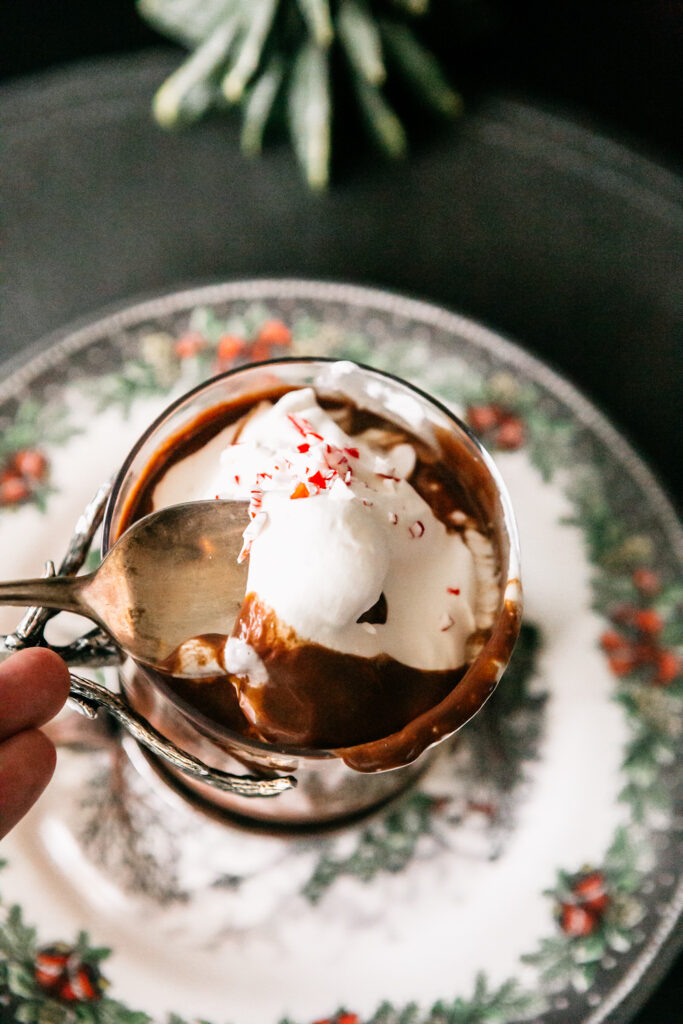 Peppermint French Hot Chocolate