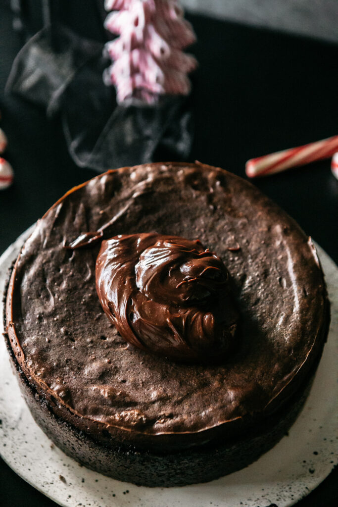 Peppermint Chocolate Cheesecake