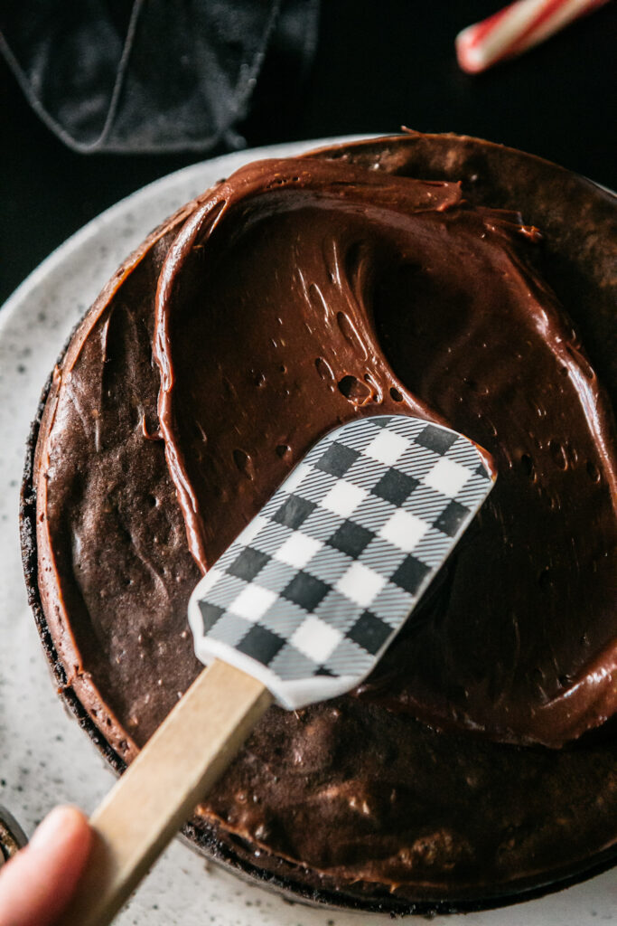 Peppermint Chocolate Cheesecake