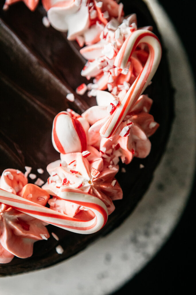 Peppermint Chocolate Cheesecake