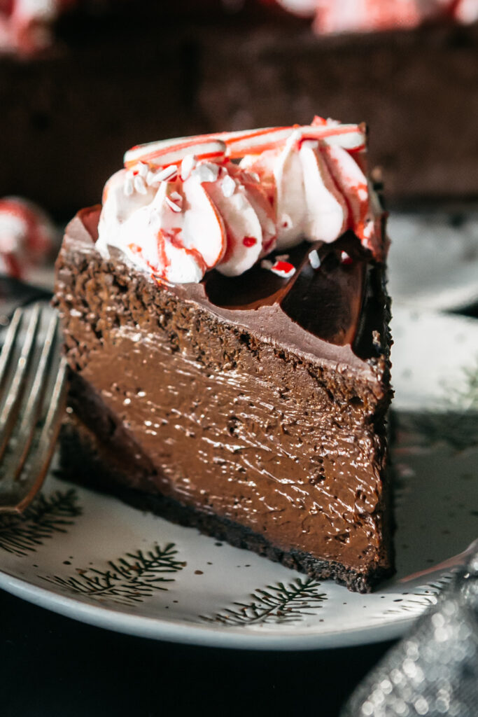 Peppermint Chocolate Cheesecake