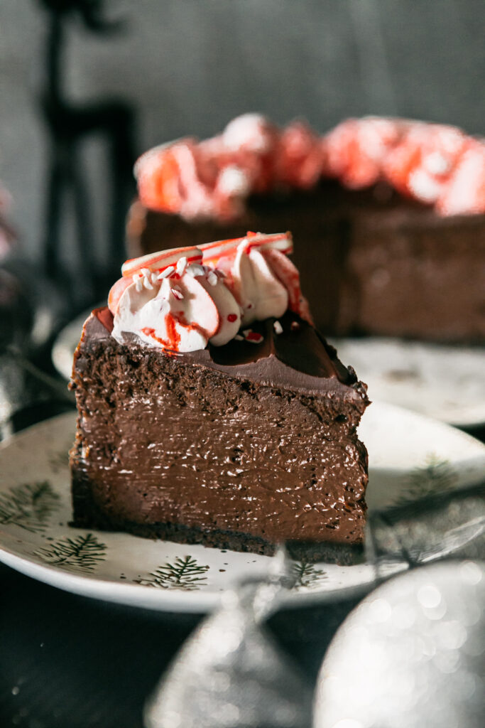 Peppermint Chocolate Cheesecake