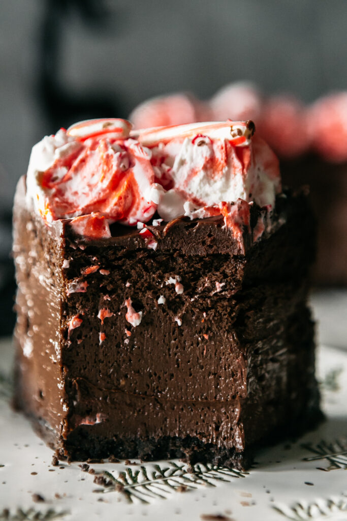 Peppermint Chocolate Cheesecake