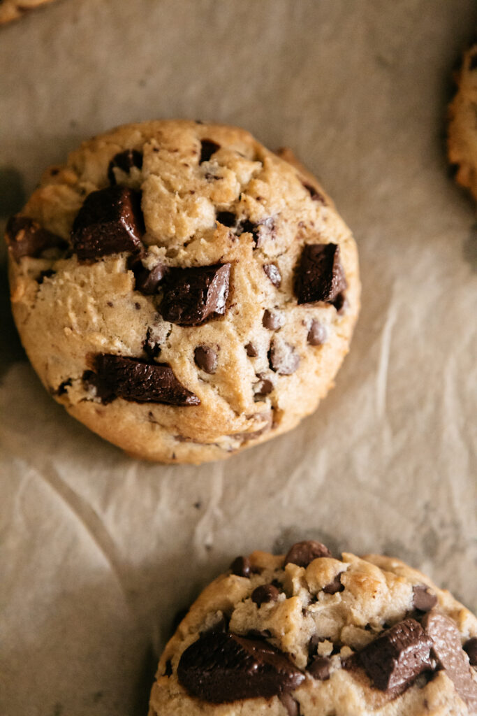 Chewy Browned Butter Chocolate Chip Cookies