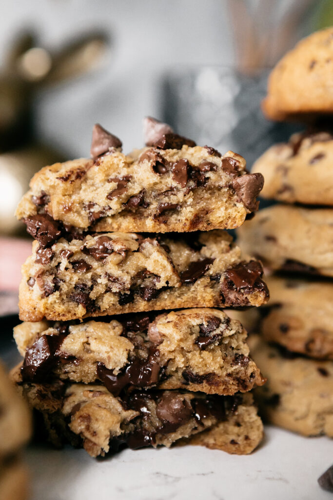 Chewy Browned Butter Chocolate Chip Cookies