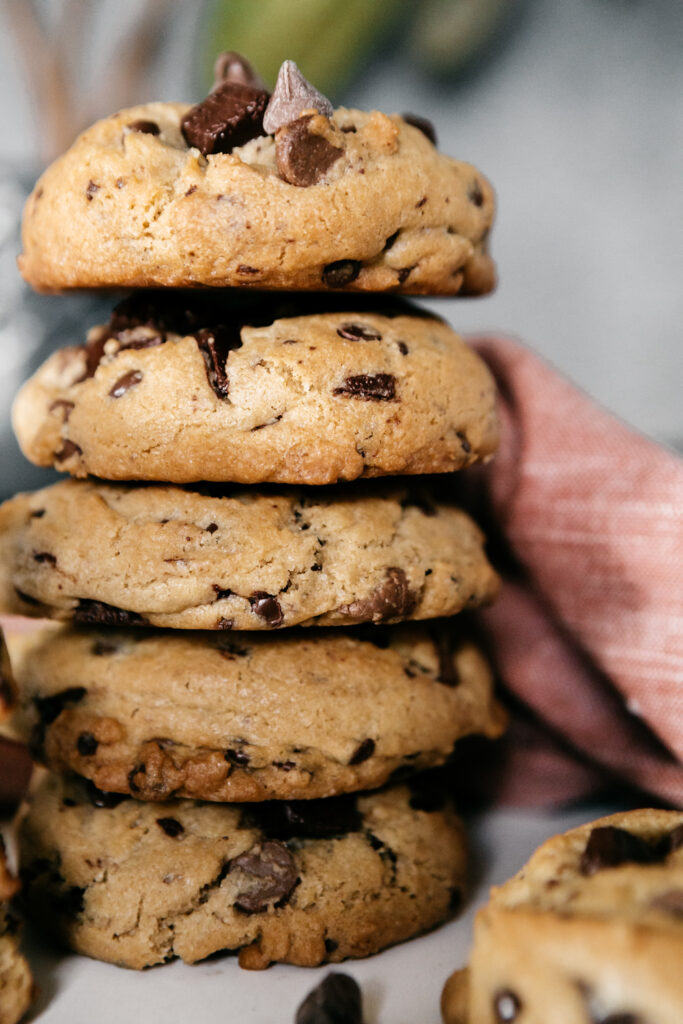 Chewy Browned Butter Chocolate Chip Cookies