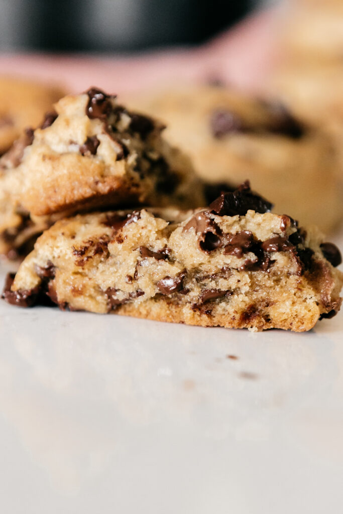 Chewy Browned Butter Chocolate Chip Cookies